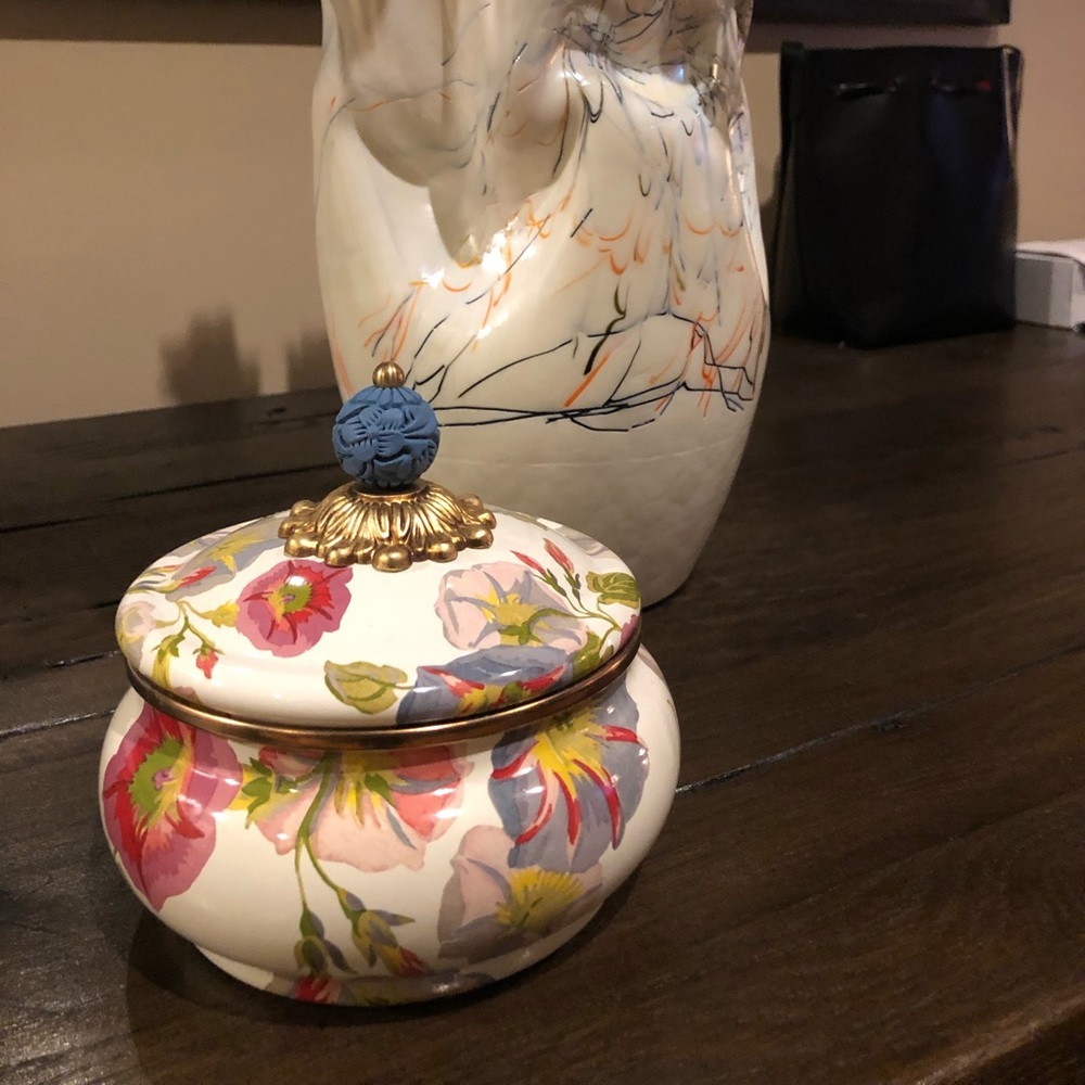 Mackenzie childs squashed pot